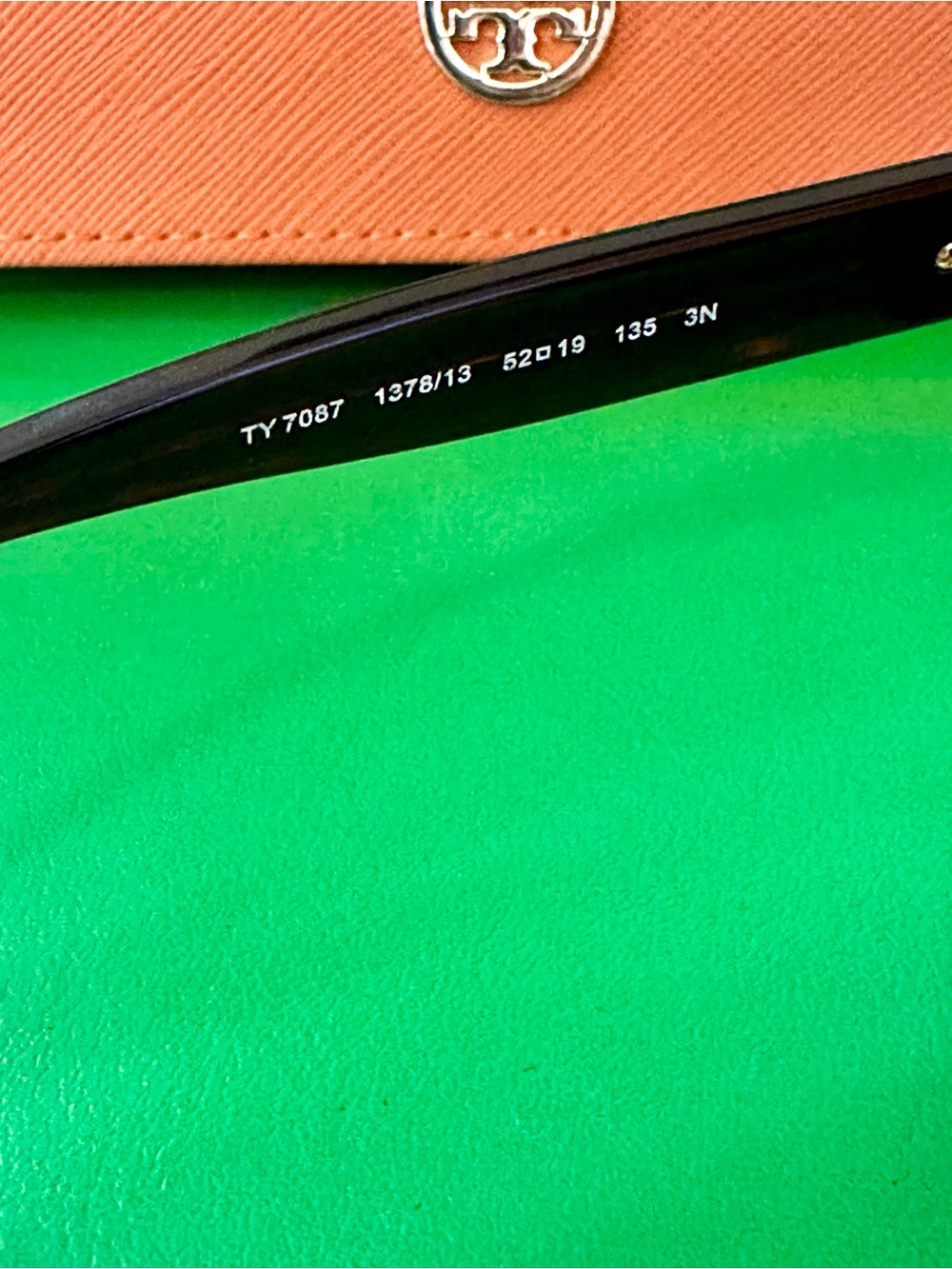 Tory Burch Dark Brown Cat-Eye Sunglasses with Gradient Lenses - Picture 4 of 7